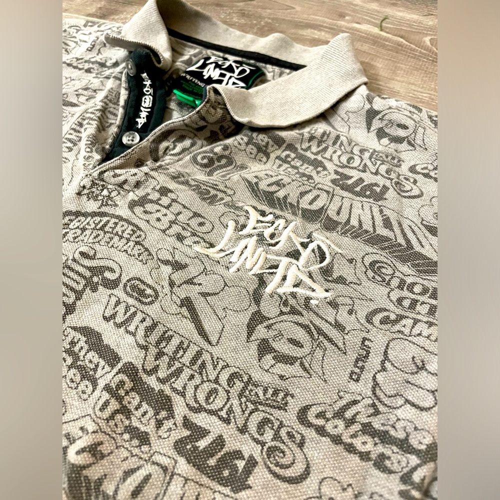 Y2K Ecko Unltd polo shirt - Size M